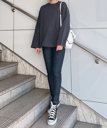 Vicente | Loungy long sweat(Tシャツ/カットソー)