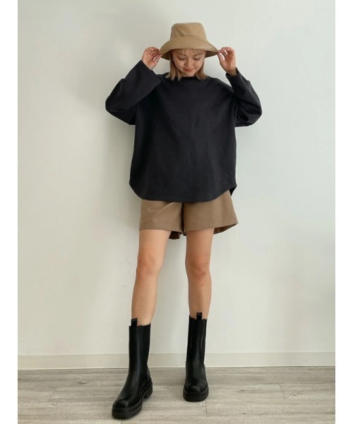 Vicente（ヴィセンテ）の「Loungy long sweat（Tシャツ/カットソー・レディース・パープル/グレー/オフホワイト・FREE）」の10枚目の写真