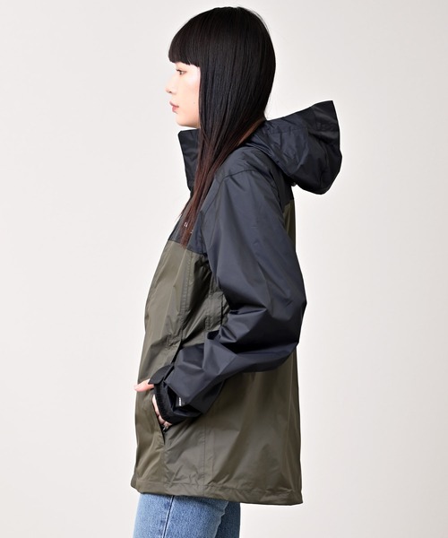 THE NORTH FACE（ザノースフェイス）の「THE NORTH FACE(ザ・ノース・フェイス) ベンチャー2 ナイロンジャケット（ナイロンジャケット・レディース・ブラック×カーキ/ブラック/ブラウン/ブラック×イエロー・S/M/L/XL）」の5枚目の写真