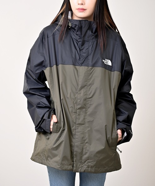 THE NORTH FACE（ザノースフェイス）の「THE NORTH FACE(ザ・ノース・フェイス) ベンチャー2 ナイロンジャケット（ナイロンジャケット・レディース・ブラック×カーキ/ブラック/ブラウン/ブラック×イエロー・S/M/L/XL）」の10枚目の写真