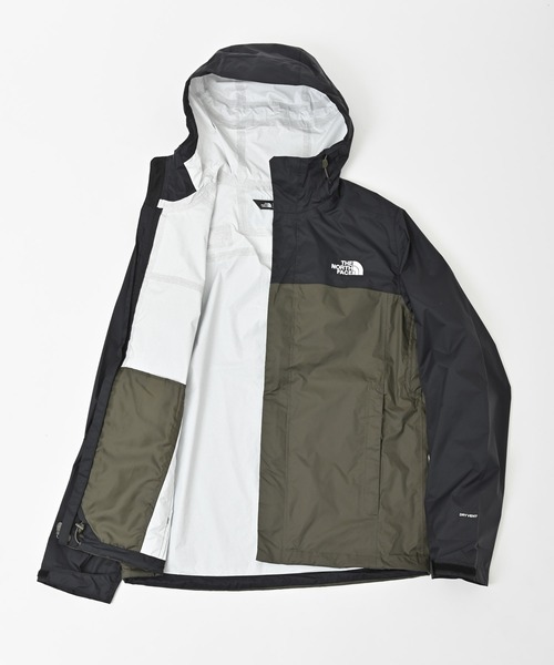 THE NORTH FACE（ザノースフェイス）の「THE NORTH FACE(ザ・ノース・フェイス) ベンチャー2 ナイロンジャケット（ナイロンジャケット・レディース・ブラック×カーキ/ブラック/ブラウン/ブラック×イエロー・S/M/L/XL）」の14枚目の写真