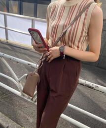 INGNI | ストライプノースリニット(ニット/セーター)