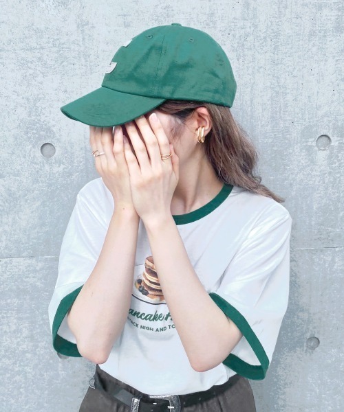 nemne store(ネンネストア)の「【accessory】みんなを守るワッペン付きベースボールキャップ(キャップ・レディース・ネイビー/グリーン/ベージュ・フリー)」の16枚目の写真