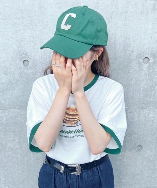 nemne store(ネンネストア)の「【accessory】みんなを守るワッペン付きベースボールキャップ(キャップ・レディース・ネイビー/グリーン/ベージュ・フリー)」の4枚目の写真