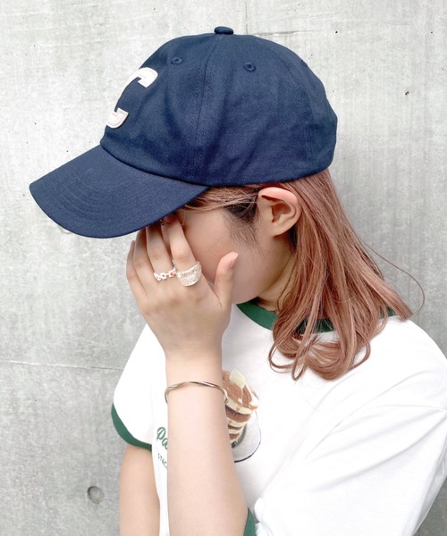 nemne store(ネンネストア)の「【accessory】みんなを守るワッペン付きベースボールキャップ(キャップ・レディース・ネイビー/グリーン/ベージュ・フリー)」の5枚目の写真