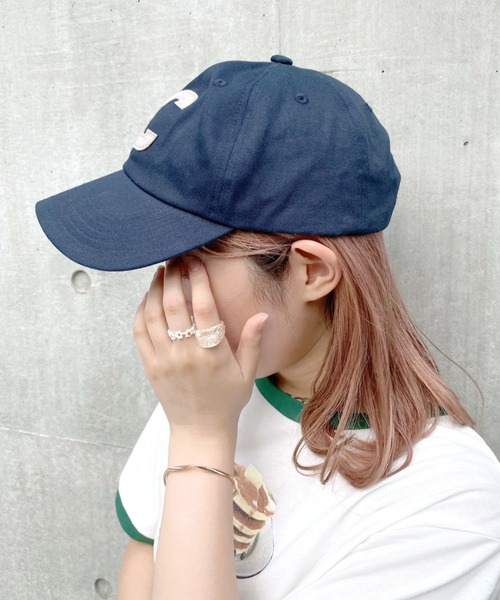 nemne store(ネンネストア)の「【accessory】みんなを守るワッペン付きベースボールキャップ(キャップ・レディース・ネイビー/グリーン/ベージュ・フリー)」の9枚目の写真