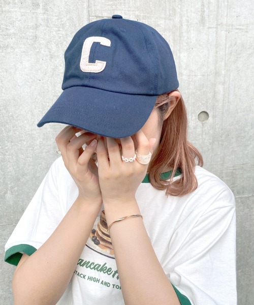 nemne store(ネンネストア)の「【accessory】みんなを守るワッペン付きベースボールキャップ(キャップ・レディース・ネイビー/グリーン/ベージュ・フリー)」の7枚目の写真
