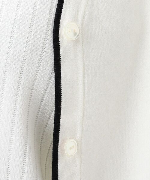 UNTITLED（アンタイトル）の「◆ボウタイプルオーバー+カーディガン ニットアンサンブル【洗える】（アンサンブル・レディース・グレー系/ベビーピンク/ブラック系4/ホワイト系その他5・00/02）」の7枚目の写真