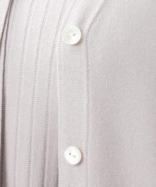 UNTITLED（アンタイトル）の「◆ボウタイプルオーバー+カーディガン ニットアンサンブル【洗える】（アンサンブル・レディース・グレー系/ベビーピンク/ブラック系4/ホワイト系その他5・00/02）」の8枚目の写真
