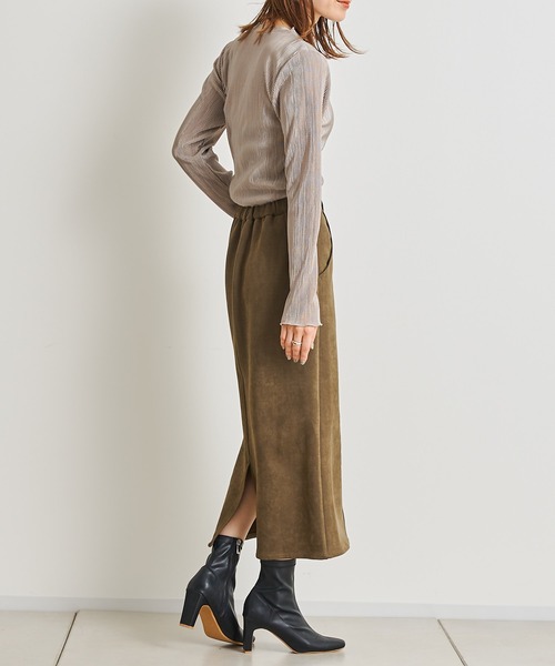 prose verse（プロズヴェール）の「《WEB限定》ストレッチショートブーツ（ブーツ・レディース・ブラック/アイボリー/ミント/ブラック系その他・SMALL/MEDIUM/LARGE/X-LARGE/XX-LARGE/X-SMALL）」の16枚目の写真