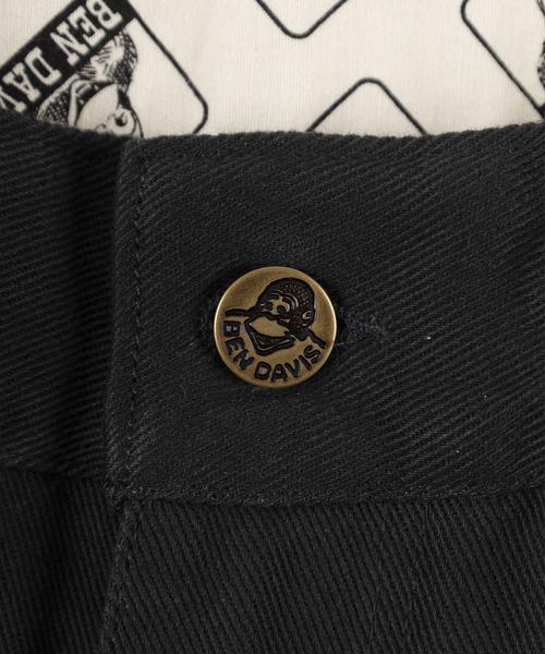 BEN DAVIS（ベンデイビス）の「【BEN DAVIS/ベンデイビス】レギュラーフィット ワーカーズパンツ/ チノパン/スケーターパンツ/センタープレスワークパンツ（チノパンツ・メンズ・ブラック/ベージュ/ネイビー/オリーブ・32inch/34inch/36inch/29inch）」の16枚目の写真