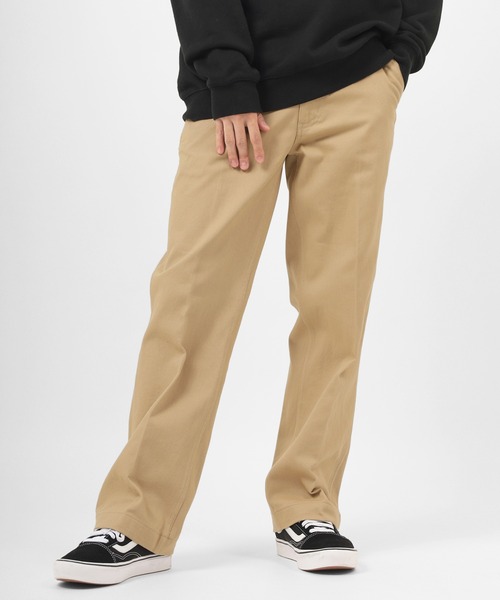 BEN DAVIS（ベンデイビス）の「【BEN DAVIS/ベンデイビス】レギュラーフィット ワーカーズパンツ/ チノパン/スケーターパンツ/センタープレスワークパンツ（チノパンツ・メンズ・ブラック/ベージュ/ネイビー/オリーブ・32inch/34inch/36inch/29inch）」の5枚目の写真