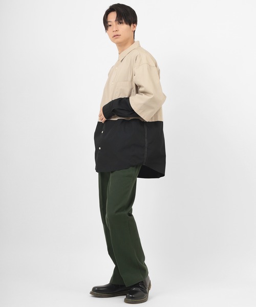 BEN DAVIS（ベンデイビス）の「【BEN DAVIS/ベンデイビス】レギュラーフィット ワーカーズパンツ/ チノパン/スケーターパンツ/センタープレスワークパンツ（チノパンツ・メンズ・ブラック/ベージュ/ネイビー/オリーブ・32inch/34inch/36inch/29inch）」の17枚目の写真