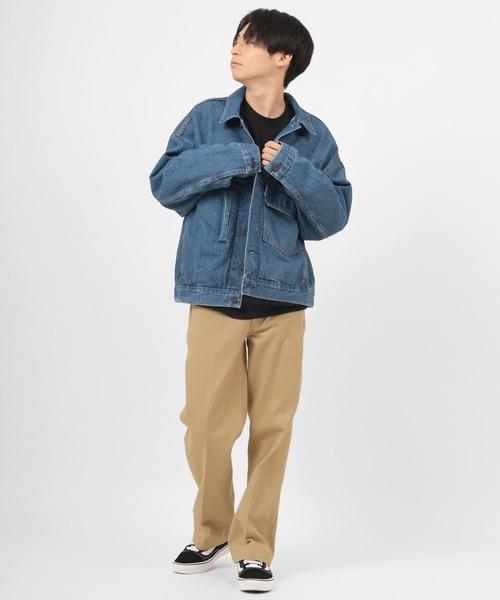 BEN DAVIS（ベンデイビス）の「【BEN DAVIS/ベンデイビス】レギュラーフィット ワーカーズパンツ/ チノパン/スケーターパンツ/センタープレスワークパンツ（チノパンツ・メンズ・ブラック/ベージュ/ネイビー/オリーブ・32inch/34inch/36inch/29inch）」の13枚目の写真