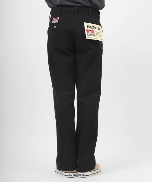 BEN DAVIS（ベンデイビス）の「【BEN DAVIS/ベンデイビス】レギュラーフィット ワーカーズパンツ/ チノパン/スケーターパンツ/センタープレスワークパンツ（チノパンツ・メンズ・ブラック/ベージュ/ネイビー/オリーブ・32inch/34inch/36inch/29inch）」の9枚目の写真