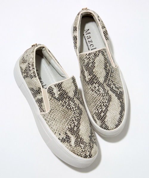 Mazell（マゼル）の「Mazell  / 厚底ライトスリッポン（スリッポン・レディース・ブラック/モカ/ライトイエロー/その他4/ライトグレー/その他5/ライトベージュ・35/36/37/38/39/40）」の7枚目の写真