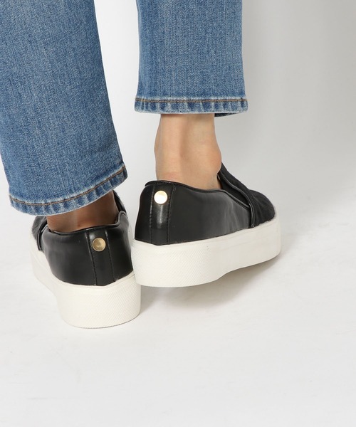 Mazell（マゼル）の「Mazell  / 厚底ライトスリッポン（スリッポン・レディース・ブラック/モカ/ライトイエロー/その他4/ライトグレー/その他5/ライトベージュ・35/36/37/38/39/40）」の15枚目の写真