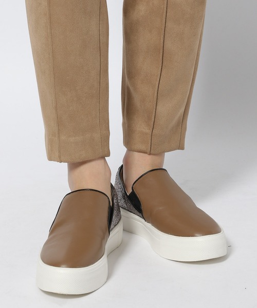 Mazell（マゼル）の「Mazell  / 厚底ライトスリッポン（スリッポン・レディース・ブラック/モカ/ライトイエロー/その他4/ライトグレー/その他5/ライトベージュ・35/36/37/38/39/40）」の20枚目の写真