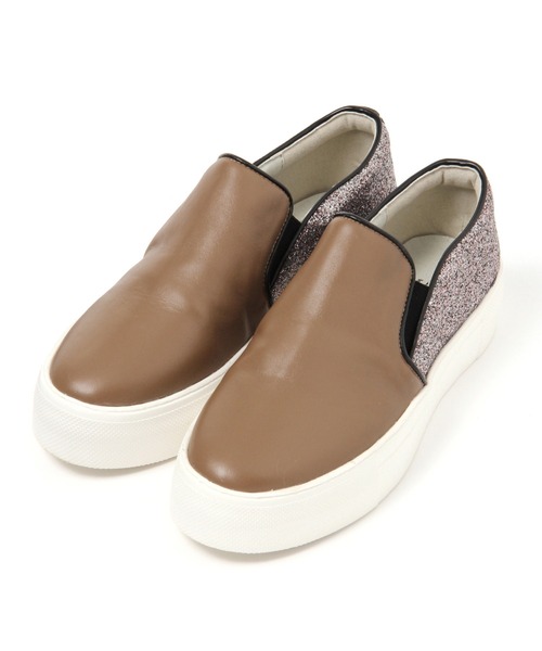 Mazell（マゼル）の「Mazell  / 厚底ライトスリッポン（スリッポン・レディース・ブラック/モカ/ライトイエロー/その他4/ライトグレー/その他5/ライトベージュ・35/36/37/38/39/40）」の12枚目の写真