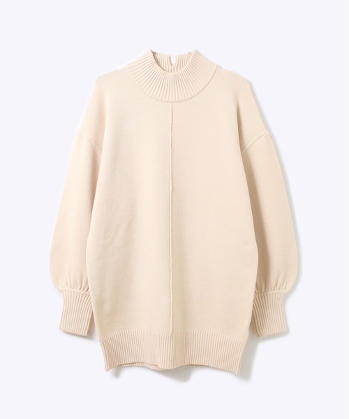 one way(ワンウェイ)の「【oneway】スタンドリブニットワンピース(ワンピース・レディース・ホワイト/ブラック/ライトグリーン/パープル・FREE)」の19枚目の写真