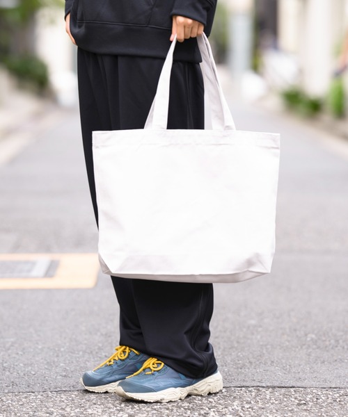 United Athle（ユナイテッドアスレ）の「【United Athle】ヘヴィー キャンバス トートバッグ L 1518（トートバッグ・メンズ・ブラック/オリーブ/キャメル/ライトグレー/ナチュラル/ネイビー/カモフラージュ・FREE）」の10枚目の写真