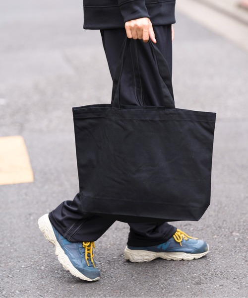 United Athle（ユナイテッドアスレ）の「【United Athle】ヘヴィー キャンバス トートバッグ L 1518（トートバッグ・メンズ・ブラック/オリーブ/キャメル/ライトグレー/ナチュラル/ネイビー/カモフラージュ・FREE）」の14枚目の写真