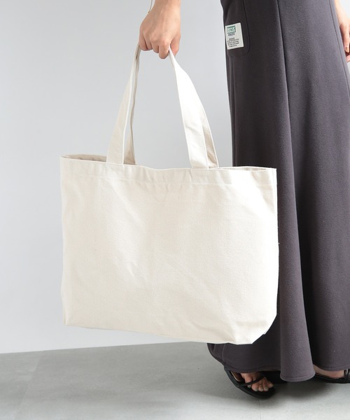 United Athle（ユナイテッドアスレ）の「【United Athle】ヘヴィー キャンバス トートバッグ L 1518（トートバッグ・メンズ・ブラック/オリーブ/キャメル/ライトグレー/ナチュラル/ネイビー/カモフラージュ・FREE）」の22枚目の写真