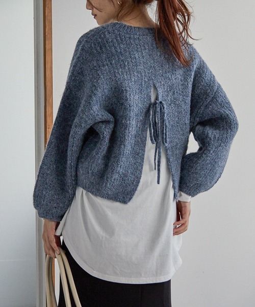 Heather（ヘザー）の「Cotton Candy Knit 255086（ニット/セーター