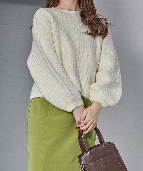 Heather（ヘザー）の「Cotton Candy Knit 255086（ニット/セーター