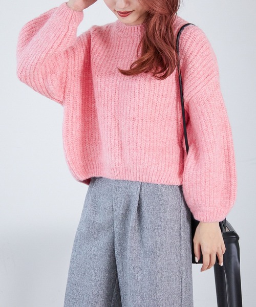 Heather（ヘザー）の「Cotton Candy Knit 255086（ニット/セーター