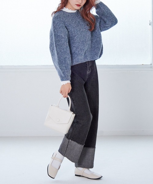 Heather（ヘザー）の「Cotton Candy Knit 255086（ニット/セーター