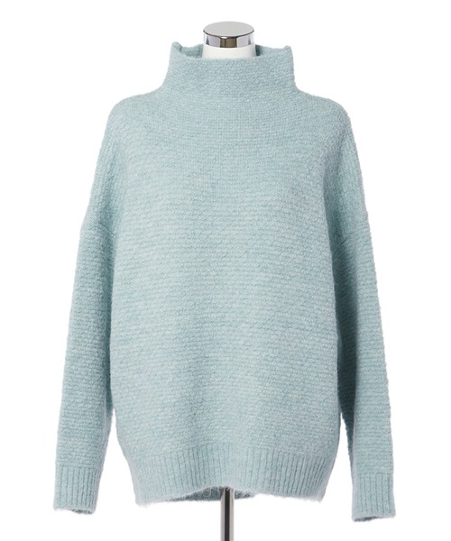 INED CLARO（イネドクラロ）の「《INED CLARO》メランジニットプルオーバー（ニット/セーター・レディース・グレー/オフホワイト/ブルー/グリーン系その他・フリー）」の11枚目の写真