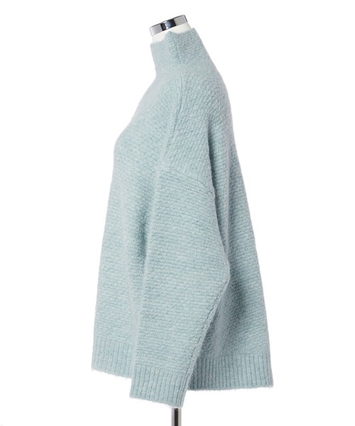 INED CLARO（イネドクラロ）の「《INED CLARO》メランジニットプルオーバー（ニット/セーター・レディース・グレー/オフホワイト/ブルー/グリーン系その他・フリー）」の12枚目の写真