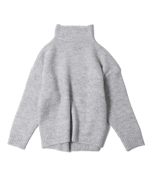 INED CLARO（イネドクラロ）の「《INED CLARO》メランジニットプルオーバー（ニット/セーター・レディース・グレー/オフホワイト/ブルー/グリーン系その他・フリー）」の8枚目の写真