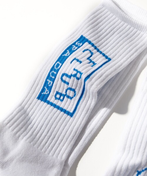 FREAK'S STORE（フリークスストア）の「FROCLUB/フロクラブ 健康清潔ロゴ SOX 2P/ツーピース ソックス（ソックス/靴下・メンズ・その他/ホワイト・ﾌﾘ-）」の6枚目の写真