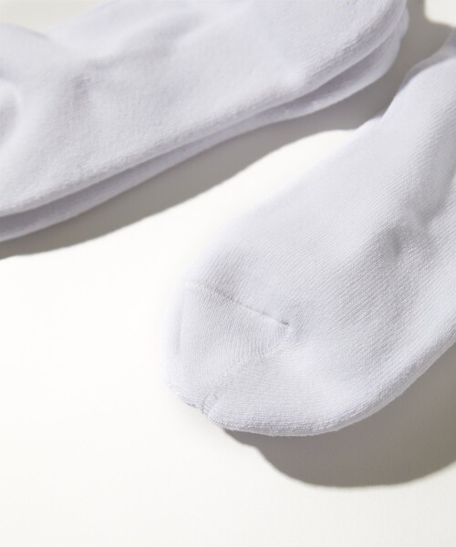 FREAK'S STORE（フリークスストア）の「FROCLUB/フロクラブ 健康清潔ロゴ SOX 2P/ツーピース ソックス（ソックス/靴下・メンズ・その他/ホワイト・ﾌﾘ-）」の5枚目の写真