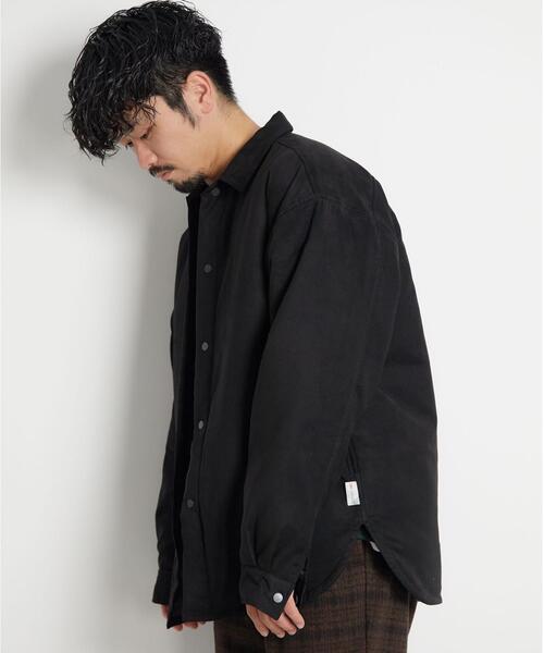 green label relaxing(グリーンレーベルリラクシング)の「<green label relaxing>ポリスエード パファー ブルゾン(ブルゾン・メンズ・ブラック/ダークブラウン・L/S/M)」の10枚目の写真
