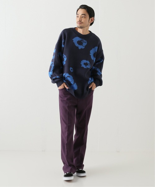 JOINT WORKS(ジョイントワークス)の「KNIT ROSE(ニット/セーター・メンズ・ブラウン/ネイビー・MEDIUM/LARGE)」の13枚目の写真