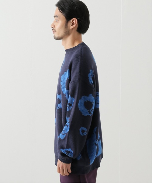 JOINT WORKS(ジョイントワークス)の「KNIT ROSE(ニット/セーター・メンズ・ブラウン/ネイビー・MEDIUM/LARGE)」の11枚目の写真
