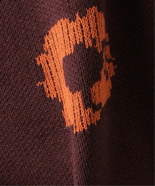 JOINT WORKS(ジョイントワークス)の「KNIT ROSE(ニット/セーター・メンズ・ブラウン/ネイビー・MEDIUM/LARGE)」の12枚目の写真