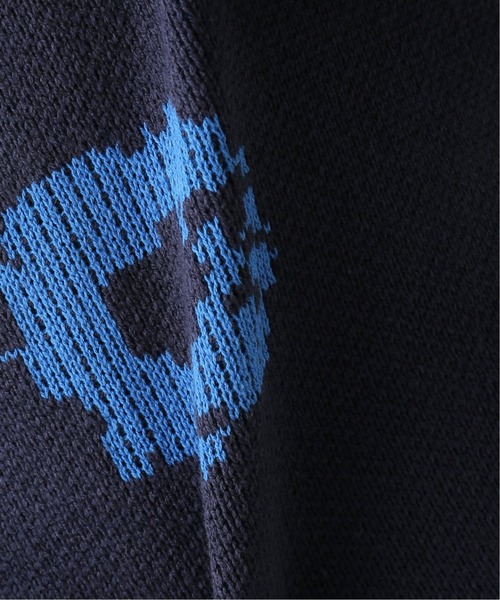 JOINT WORKS(ジョイントワークス)の「KNIT ROSE(ニット/セーター・メンズ・ブラウン/ネイビー・MEDIUM/LARGE)」の7枚目の写真