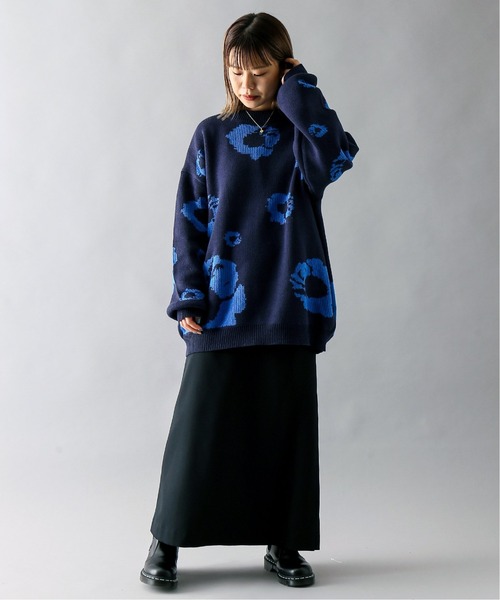 JOINT WORKS(ジョイントワークス)の「KNIT ROSE(ニット/セーター・メンズ・ブラウン/ネイビー・MEDIUM/LARGE)」の22枚目の写真