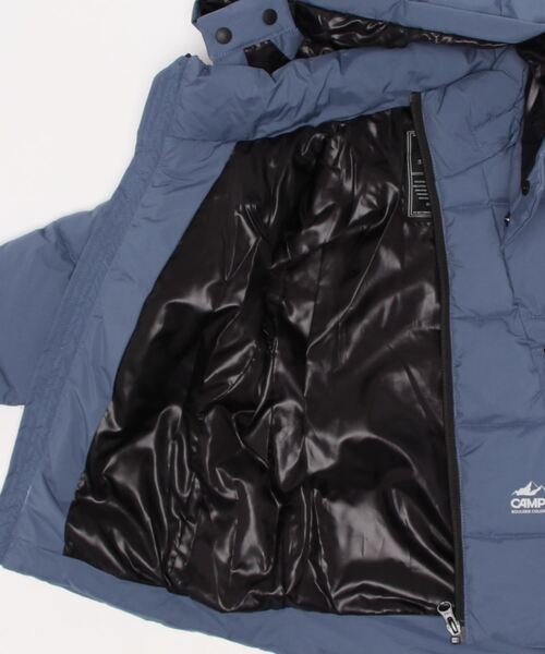 CAMP7（キャンプセブン）の「【CAMP7】パディングジャケット（ダウンジャケット/コート・キッズ・ブルー/ブラック・130/140/105/120/155）」の3枚目の写真