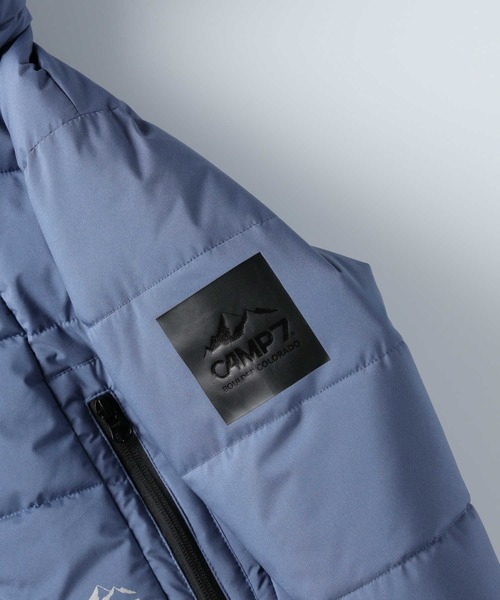 CAMP7（キャンプセブン）の「【CAMP7】パディングジャケット（ダウンジャケット/コート・キッズ・ブルー/ブラック・130/140/105/120/155）」の20枚目の写真