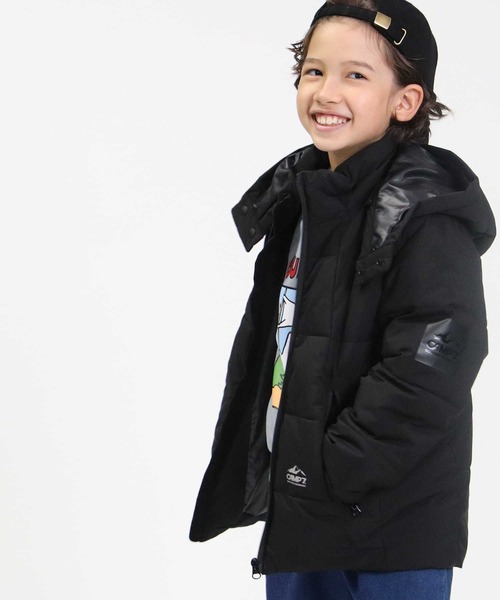 CAMP7（キャンプセブン）の「【CAMP7】パディングジャケット（ダウンジャケット/コート・キッズ・ブルー/ブラック・130/140/105/120/155）」の6枚目の写真