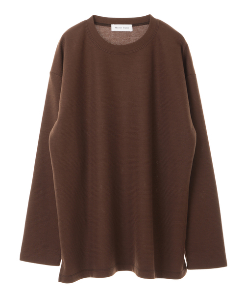 MASTER FRAME ミニワッフルロンＴEE（Tシャツ/カットソー）｜MEN'S MELROSE（メンズメルローズ）