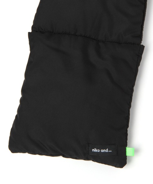 niko and...（ニコアンド）の「オリジナルウォームマフラー（マフラー・レディース・ブラック/ベージュ/パープル/オリーブ/ピンク・0）」の8枚目の写真