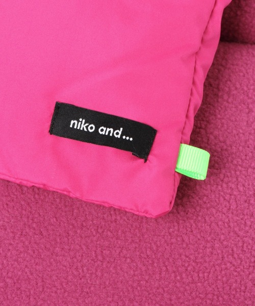 niko and...（ニコアンド）の「オリジナルウォームマフラー（マフラー・レディース・ブラック/ベージュ/パープル/オリーブ/ピンク・0）」の16枚目の写真
