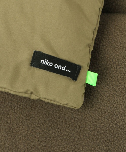 niko and...（ニコアンド）の「オリジナルウォームマフラー（マフラー・レディース・ブラック/ベージュ/パープル/オリーブ/ピンク・0）」の14枚目の写真