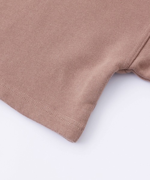 X-girl（エックスガール）の「EMBROIDERED LOGO SWEAT CROPPED TOP（スウェット・レディース・ホワイト/ブラック/ベージュ・S/M）」の15枚目の写真